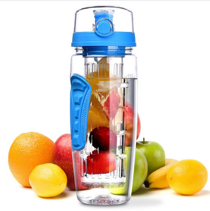 💧 1000ml BPA-Free Sport Fruit Infuser Water Bottle – Stay Hydrated & Refreshed! 🍓🍊