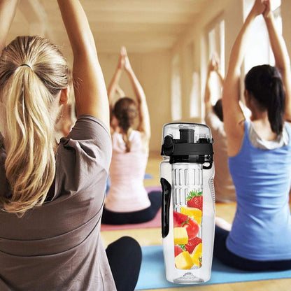 💧 1000ml BPA-Free Sport Fruit Infuser Water Bottle – Stay Hydrated & Refreshed! 🍓🍊