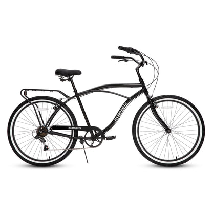 🚴‍♂️  Cruiser Bike 26-Inch 7-Speed | Comfort & Style for Men and Women 🌊