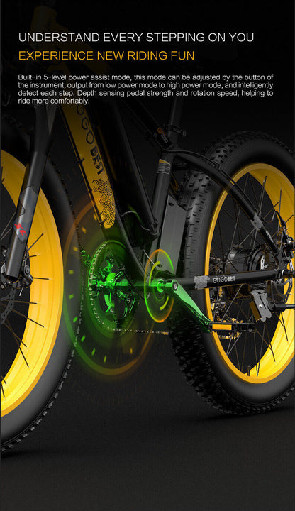 🚴‍♂️  E-FatBike GF600  26” Ultimate Performance! ⚡