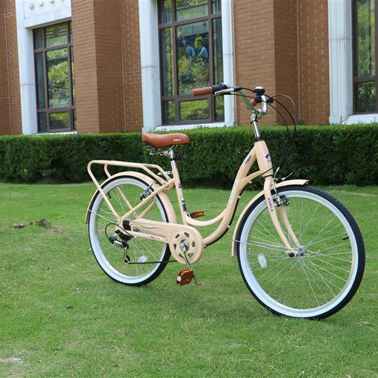 🚴‍♀️  Classic Bike 24"– Stylish, Comfortable & Perfect for City Rides! 🌇